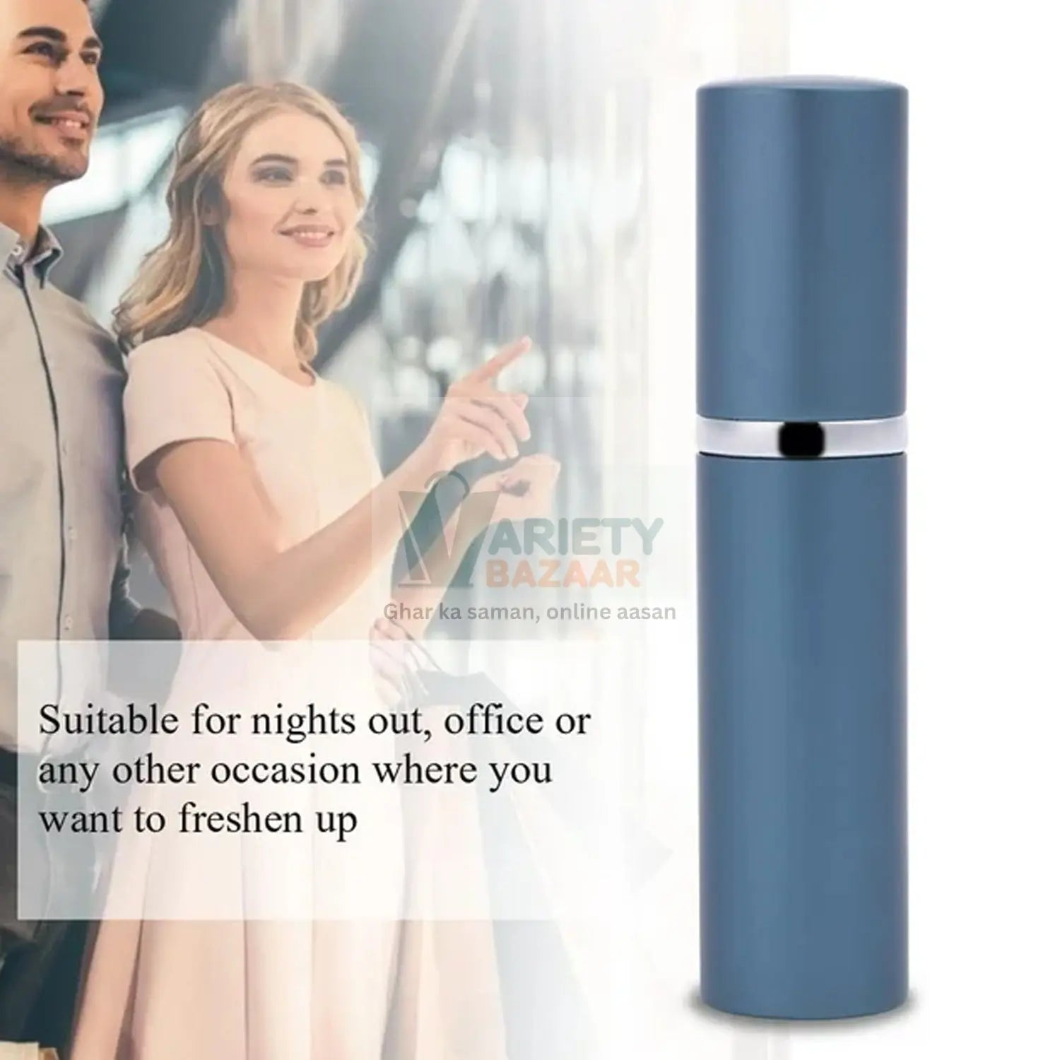 1424 Empty Spray Bottle Refillable Fine Mist Perfume For Sanitizer Travel Beauty Makeup Perfume filler (1 Pc) Travel Sahayak