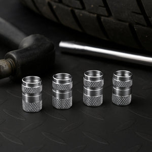 Tire Valve Stem Caps Fit for Genesis Cars. Air Valve Caps Suit for Most Car Truck SUV Wheel Accessories 4pcs Silver. Variety Bazaar