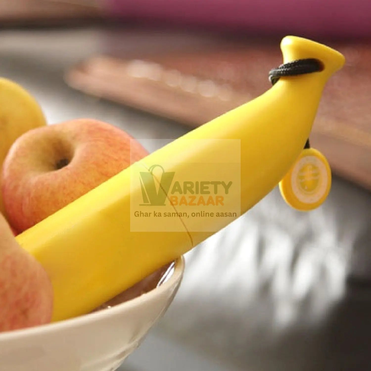 1639 Stylish Banana Shaped Mini Foldable Umbrella Travel Sahayak