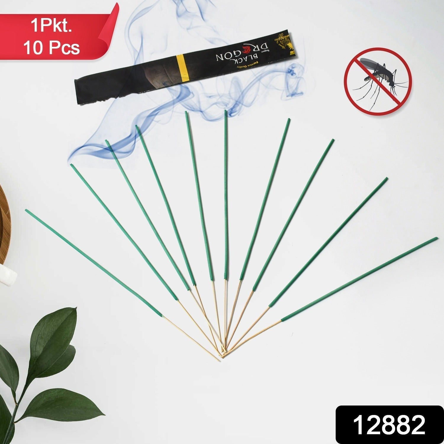 Mosquito Agarbatti Stick Herbal Mosquito Agarbatti (1 Packet / 10 Sticks) (Incense Stick) Variety Bazaar