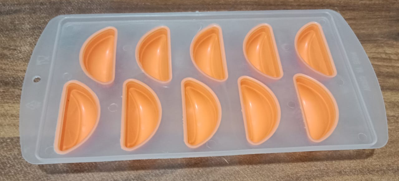 Silicone Mold Ice Cube Tray Creative Sweet Multi Type Ice Tray , Ice Cube Trays Multi Fruit Shape Ice Tray (1 Pc) Variety Bazaar