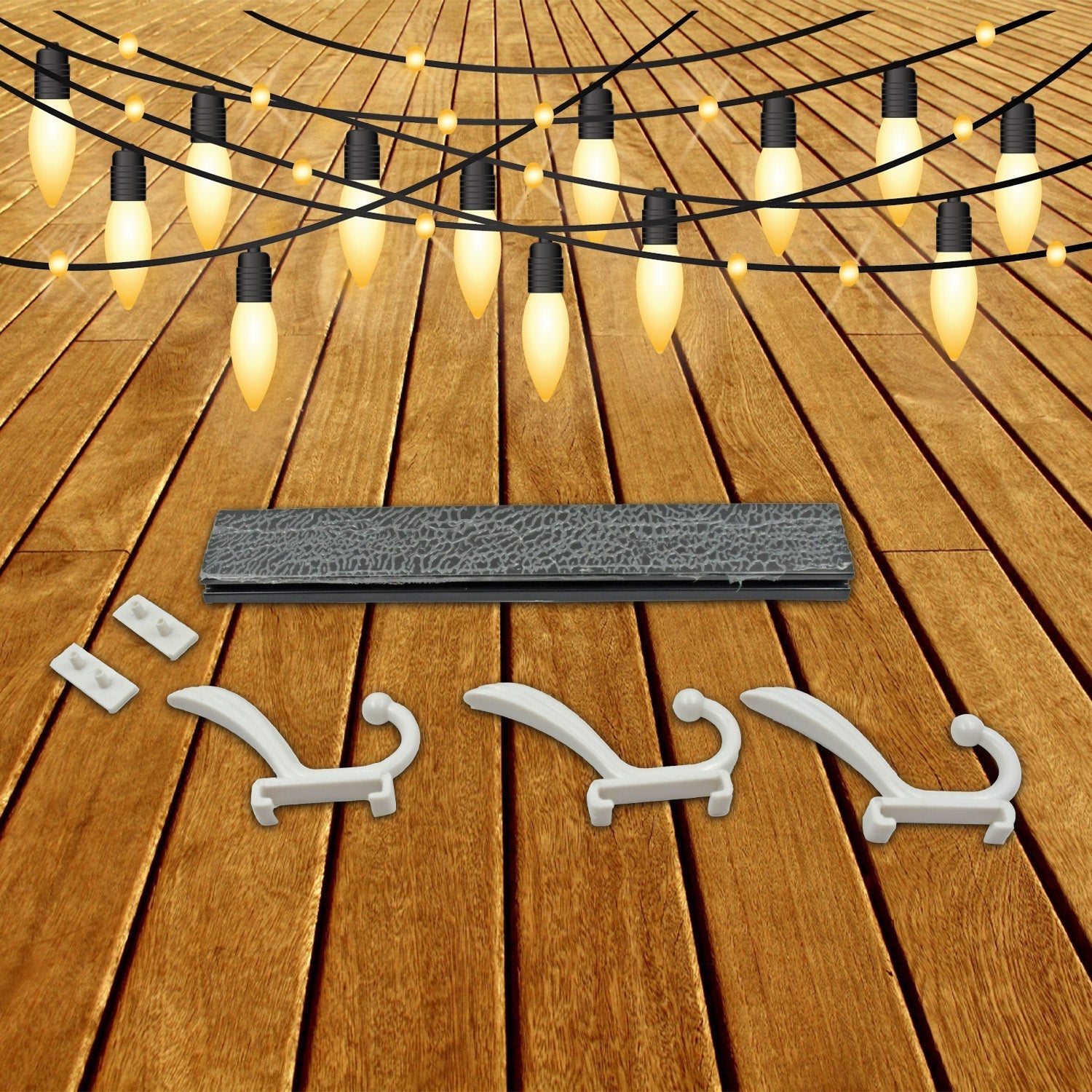 Wall Mounted Coat Hanger Rack – 6 Hooks for Clothes, Jackets & Hats Variety Bazaar