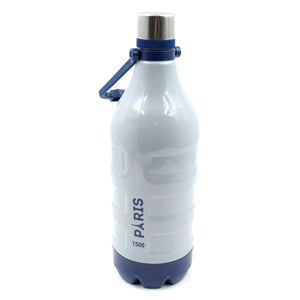 Insulated Water Bottle (1500ml: Leakproof, BPA-Free, Handle & Strap (Sports) Variety Bazaar