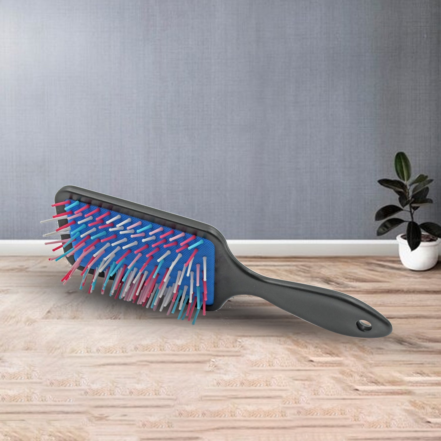 Massage Comb, Massage Hair Brush Ergonomic Matt Disappointment for Straight Curly Hair Cushion Curly Hair Comb For Detangling Professional Comb For Men And Women for All Hair Types, Home Salon DIY Hairdressing Tool (1 Pc) travel sahayak