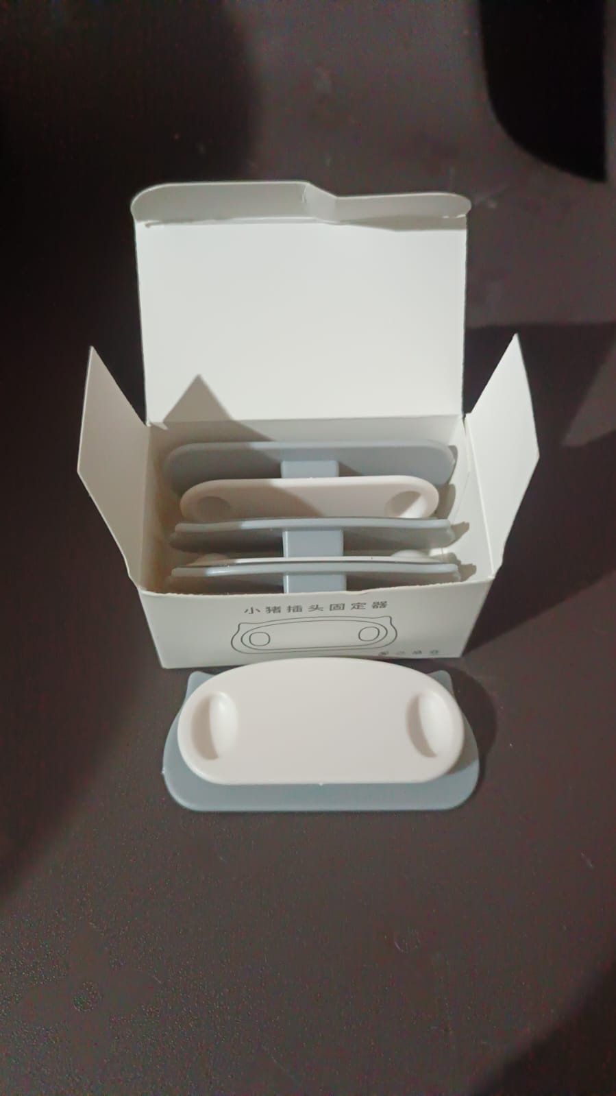 Pig Plug Wire Organizer Cable Holder Clips with Self-Adhesive Pad (4 Pcs Set) Variety Bazaar