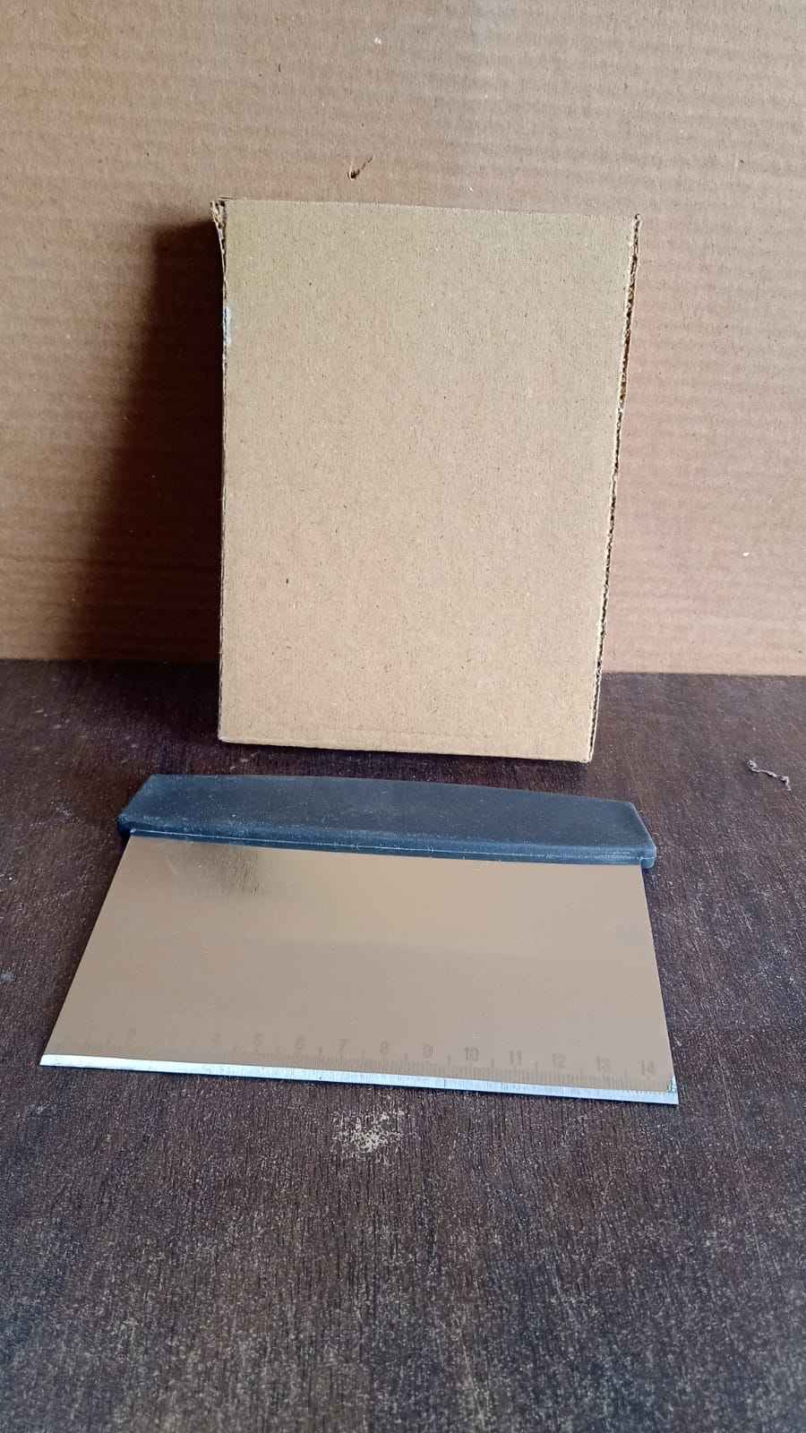 Premium Stainless Steel Dough Scraper (1 Pc)