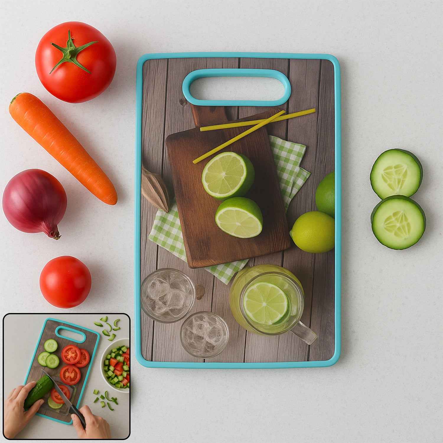 Premium Multipurpose Cutting Board (1 Pc 36x23 Cm)