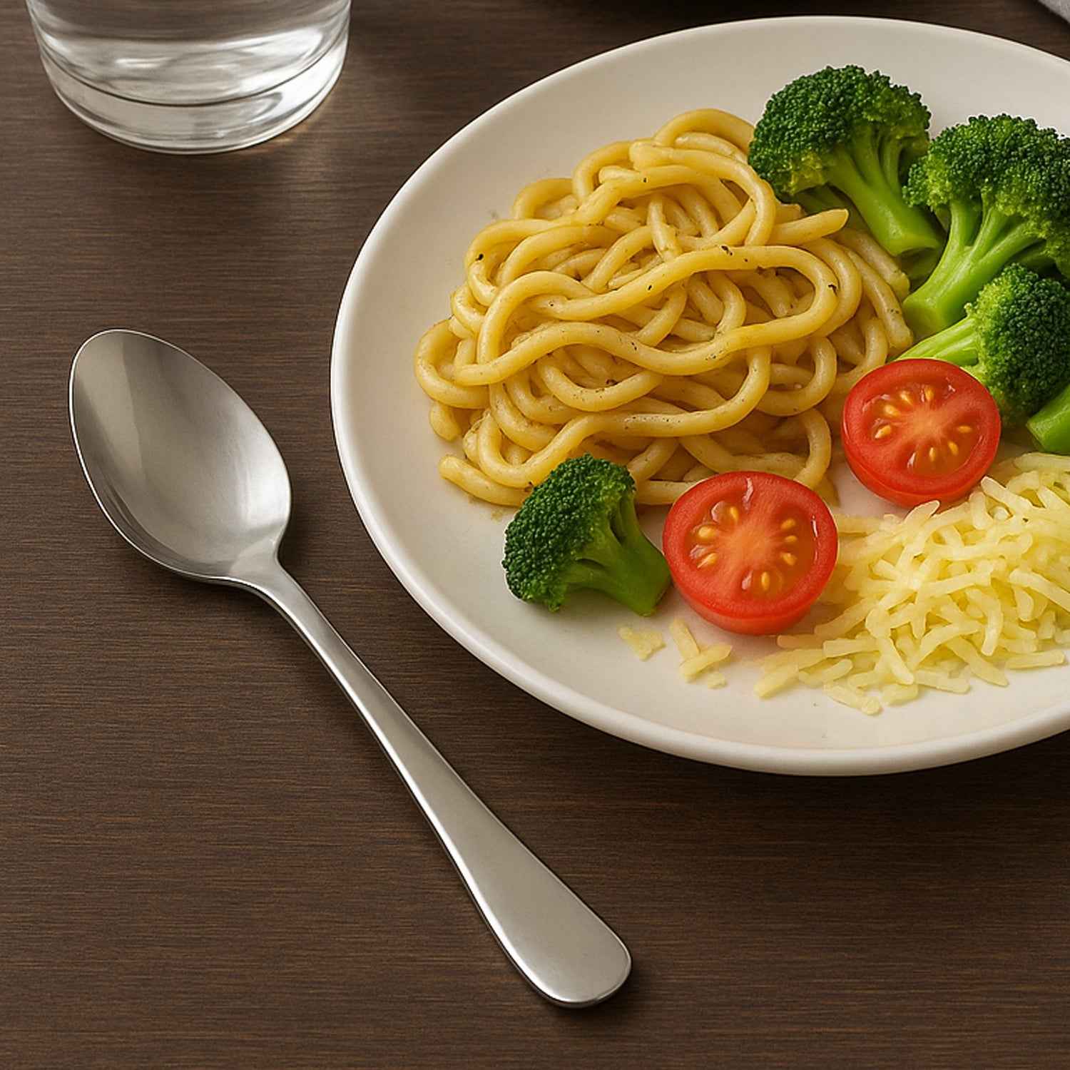 Stainless Steel Dining Spoon Baby Spoon - (1 Pc)