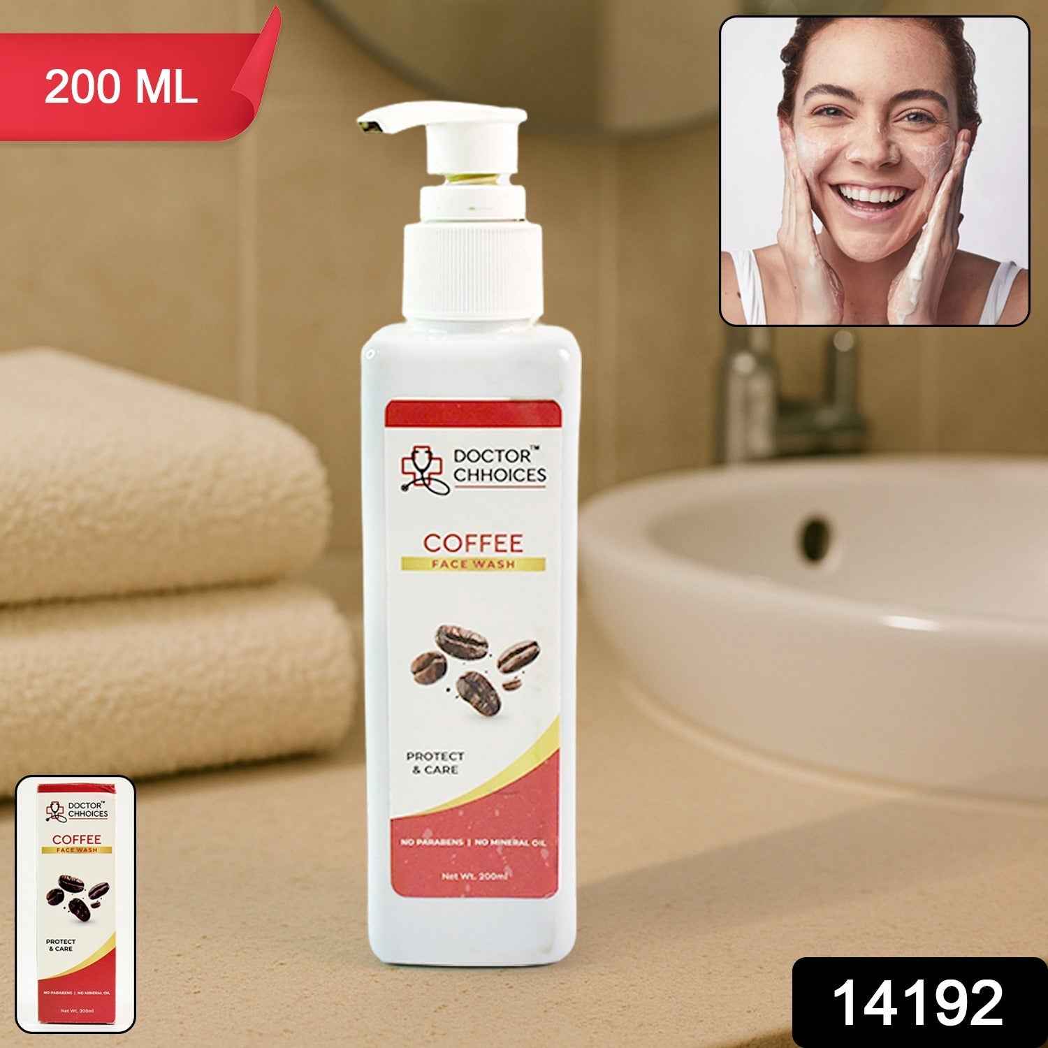 Doctor Chhoices / Choices Coffee Face Wash – 200ml (1 Pc)