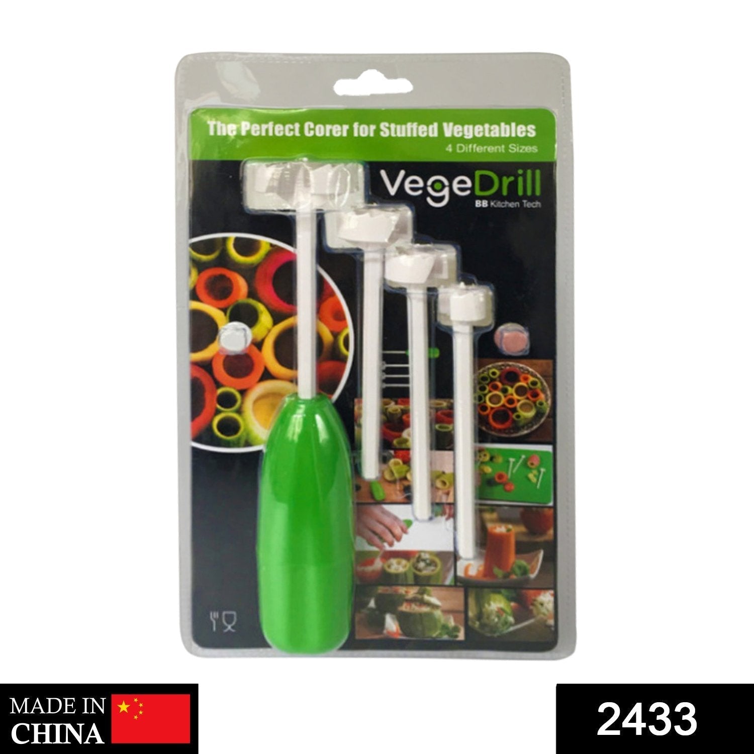 Veg Drill Vegetable Spiralizer Digging for Stuffed Vegetables Variety Bazaar