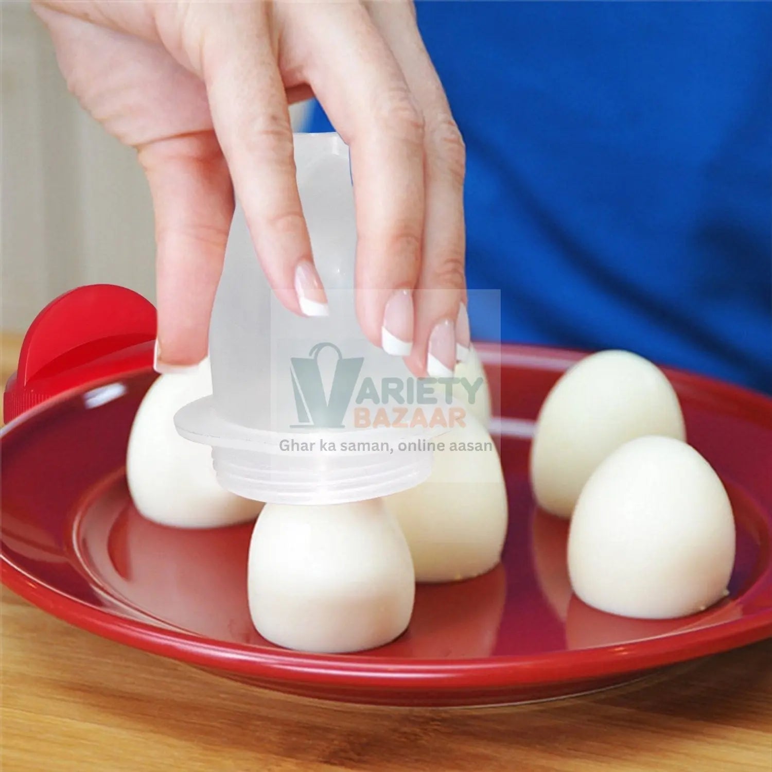 2449 Nonstick Eggs Boiler Cookers Egg Shell Travel Sahayak