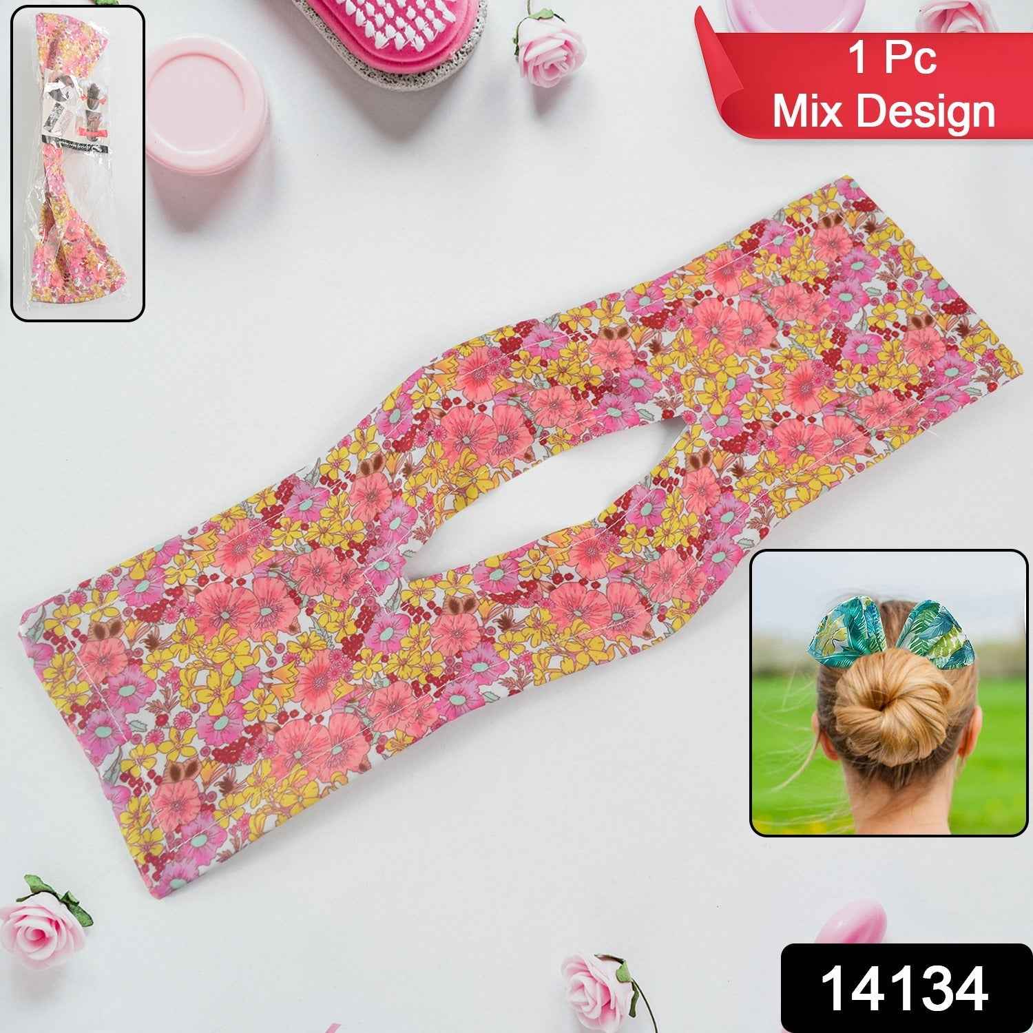 Fashion Hair Band for Women – Summer-Style Knotted Wire Headband 1 Pc Mix Design