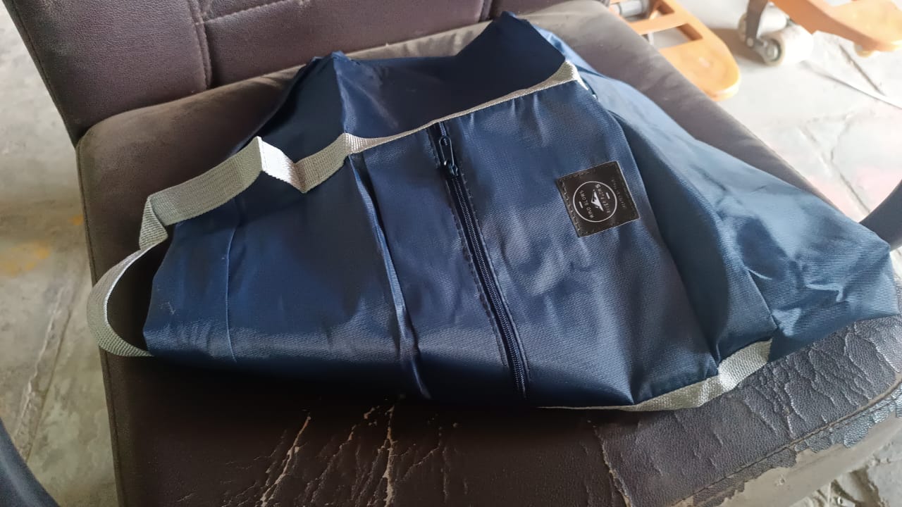 Large Capacity Luggage Bag, Foldable Waterproof Travel Bag (1 Pc / Mix Color) Variety Bazaar