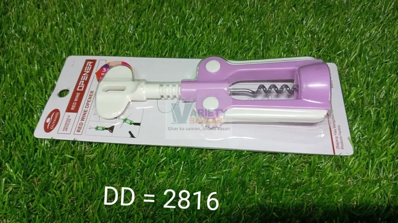 2816 Waiter Wine Corkscrew Bottle Beer Cap Opener for Restaurants Bar Home Travel Sahayak