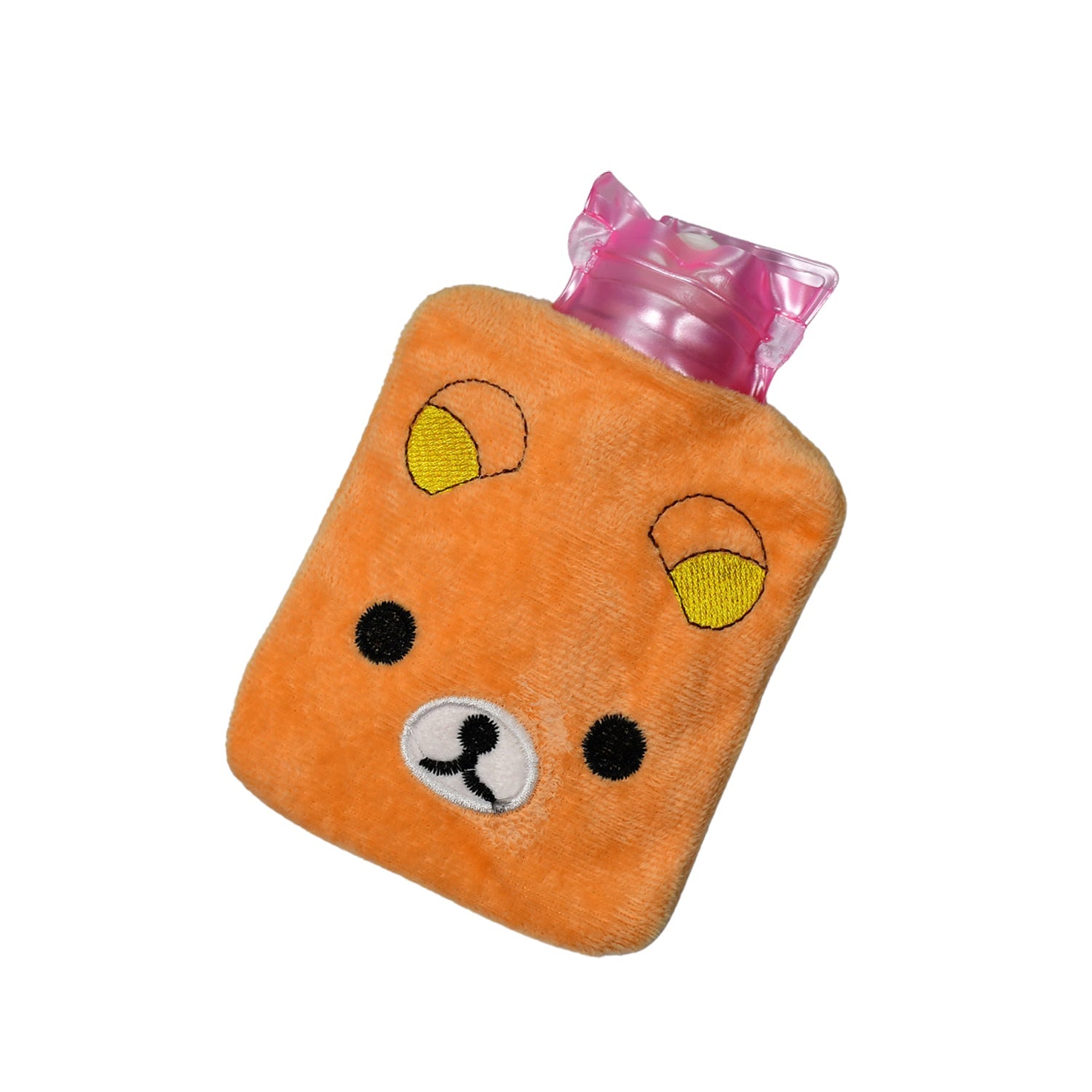 Warm Hug from a Panda: Orange Panda Hot Water Bag for Pain Relief Variety Bazaar