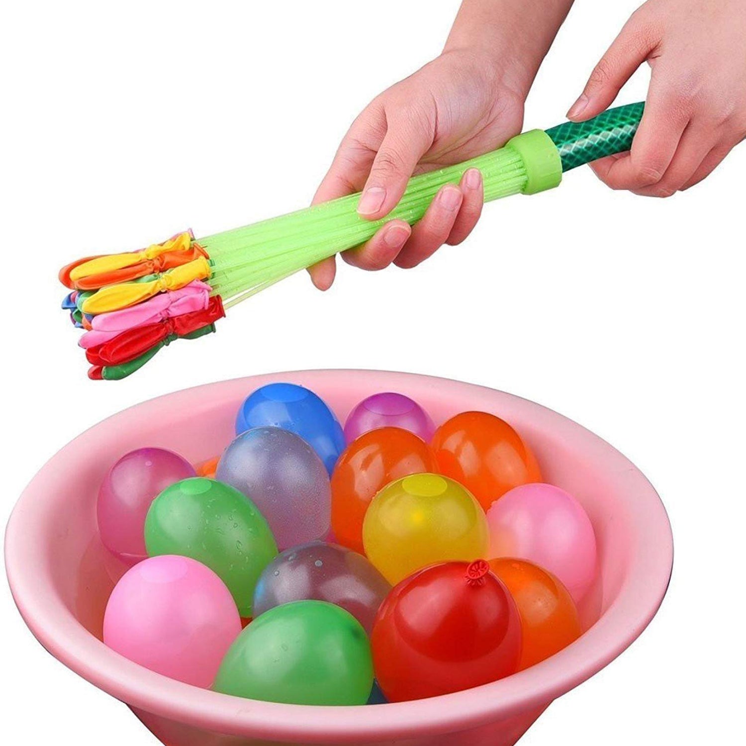 Holi Magic Water Balloons for Kids - 111 pcs (Multicolor) Variety Bazaar