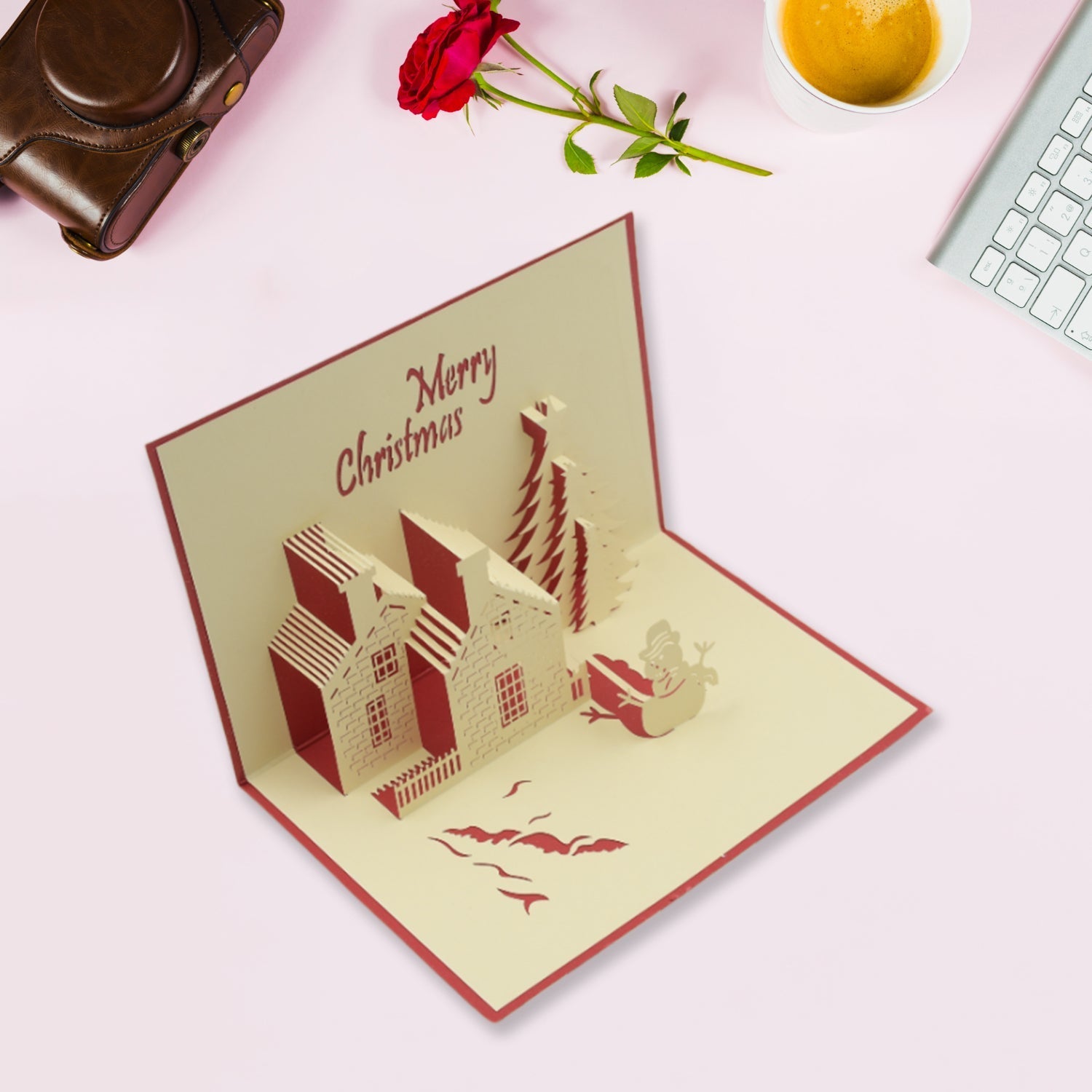 3D Paper Wish Card High Quality Paper Card All Design Card Good Wishing Card (Birthday , Valentine , love , Christmas Card) (1Pc ) travel sahayak
