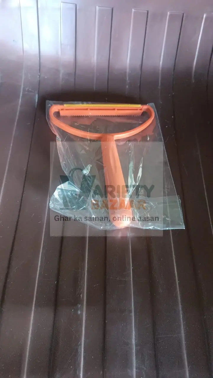 2in1 Portable Lint Remover at Home Use | Use for Removing Lint Dust in Furniture and Wool Clothes Sweater Carpet | Woolen Fabrics Brush Sticky Lint Roller with Long Handle (1 Pc) Variety Bazaar