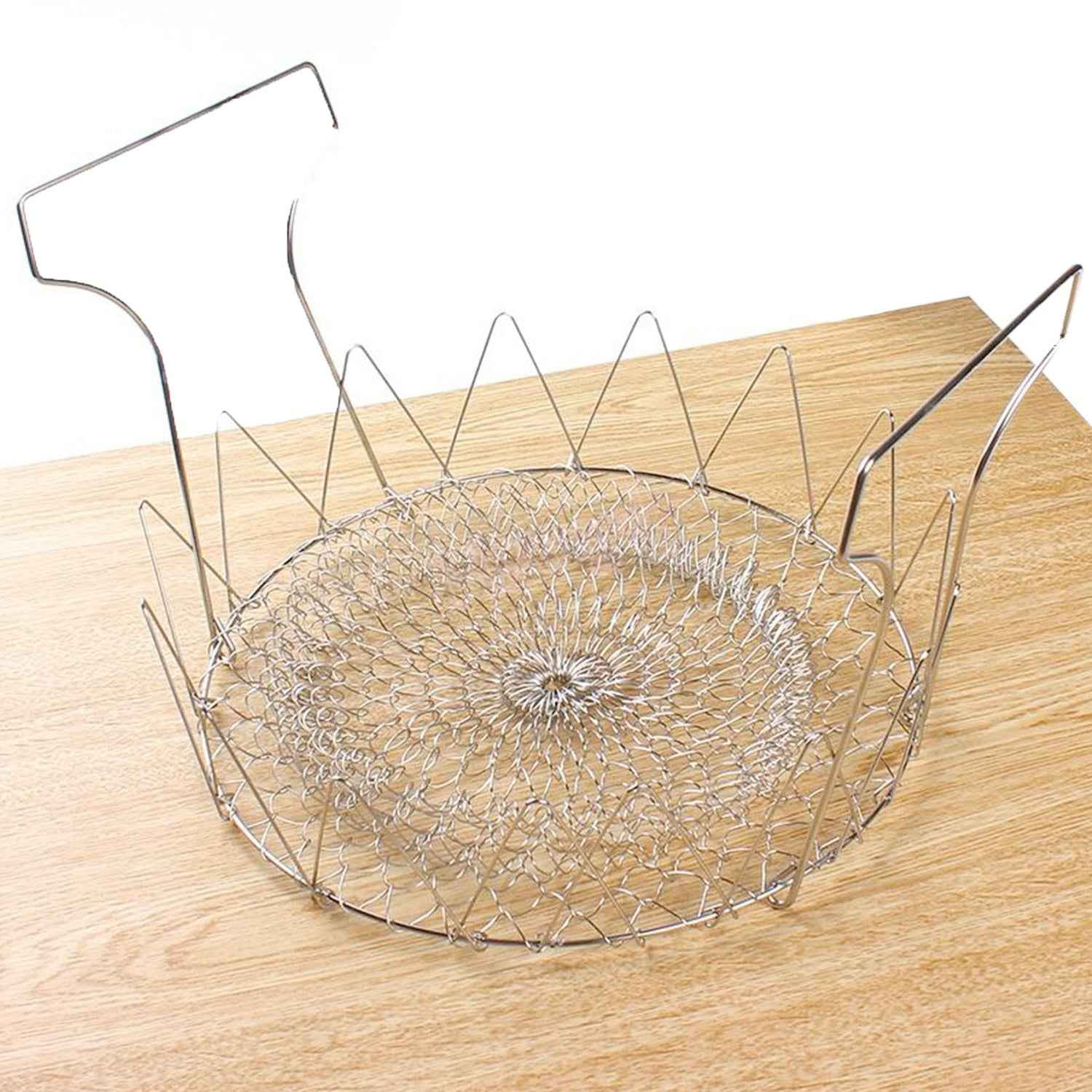 Foldable Strainer Chef Basket