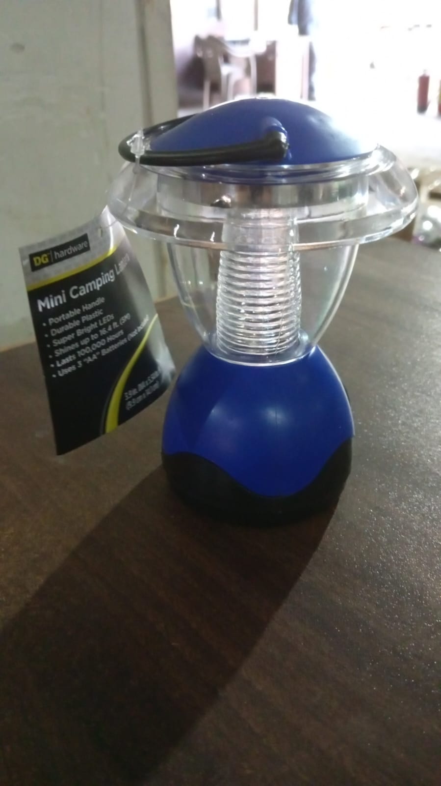 Mini Camping Lanterns, White Light, Battery operated Light (Battery Not Included) Variety Bazaar