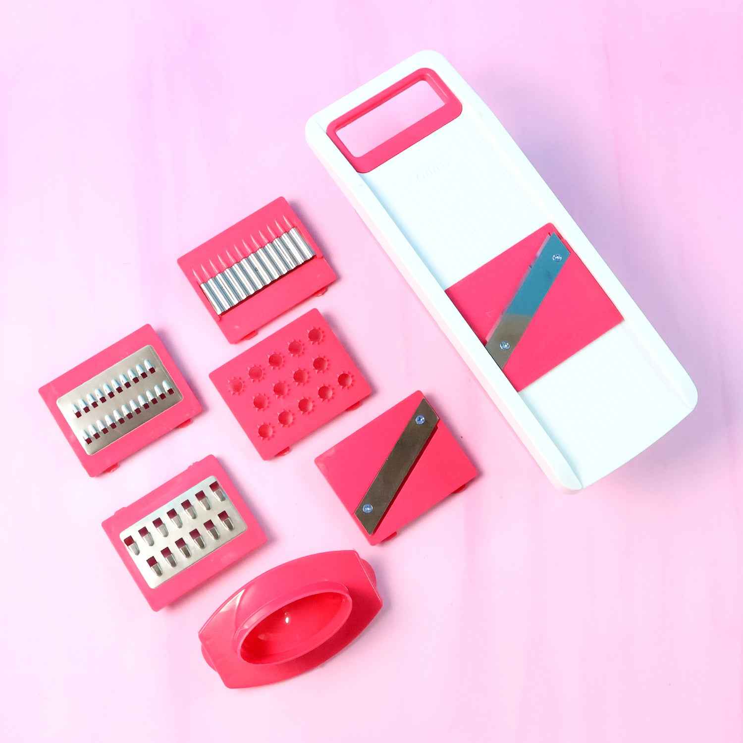 6-in-1 Vegetable Slicer Grater Chopper - (Set)