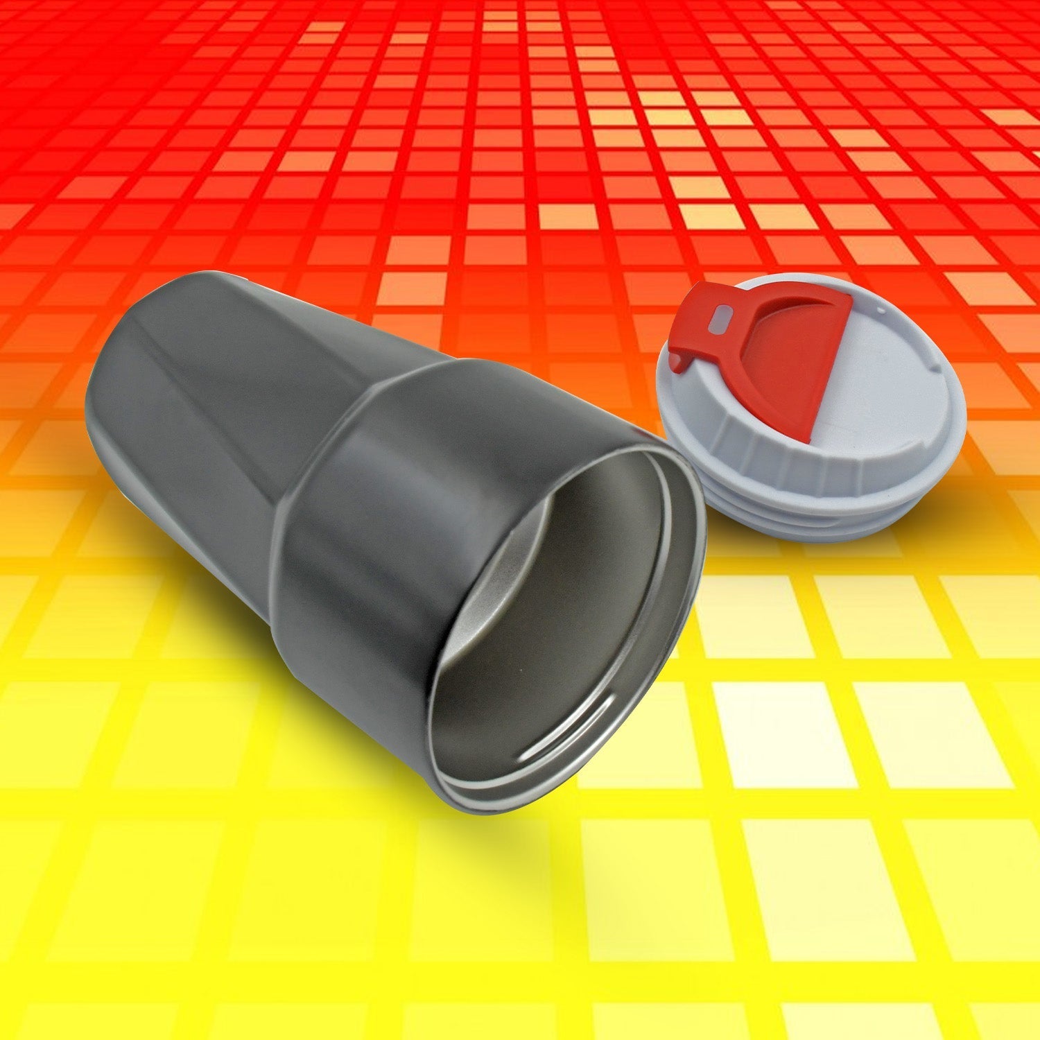 Stainless Steel Vacuum Insulated Travel Mug with Lid (1 Pc) - Coffee, Tea Variety Bazaar