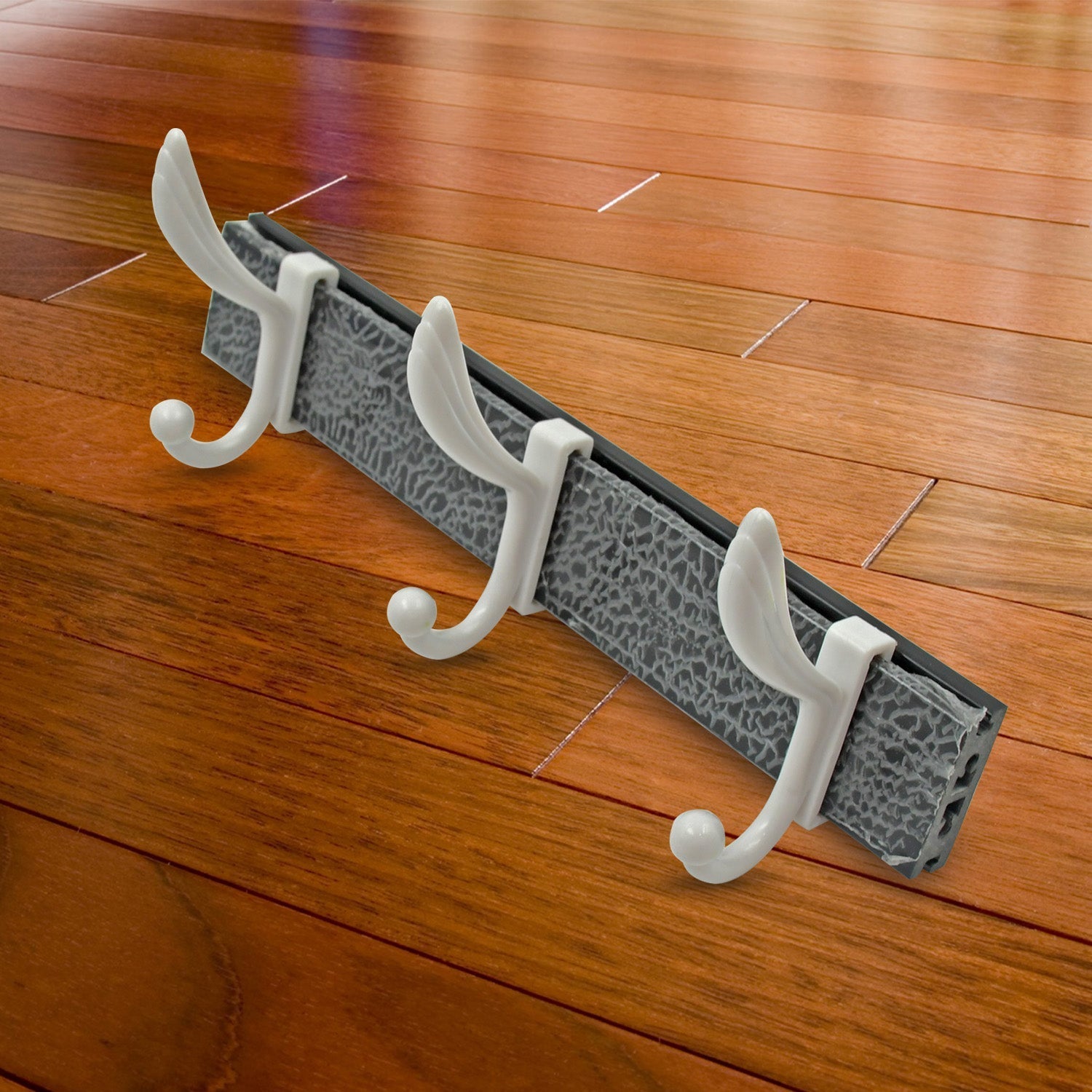 Wall Mounted Coat Hanger Rack – 6 Hooks for Clothes, Jackets & Hats Variety Bazaar