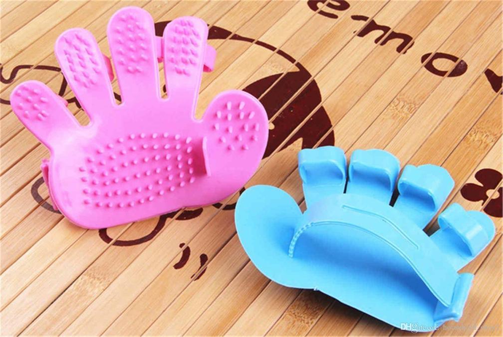 Rubber Pet Cleaning Massaging Grooming Glove Brush Variety Bazaar