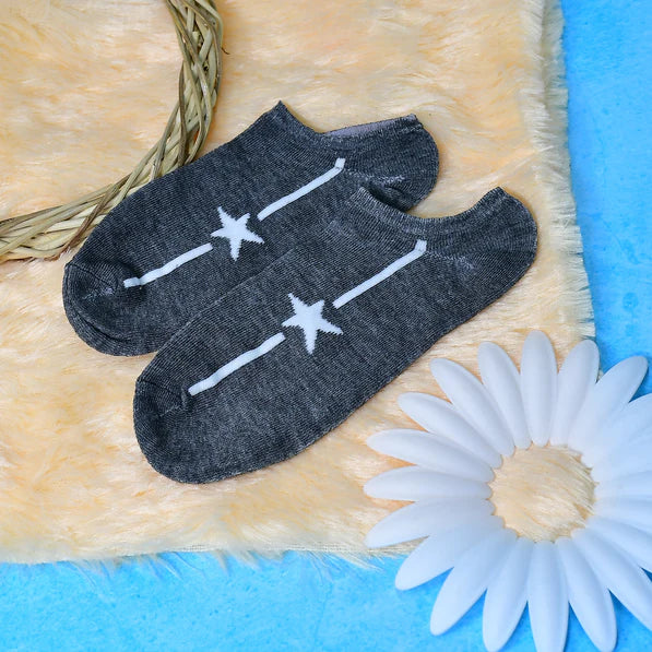 1 PAIR SOCKS PRINTED TRENDY MULTIPLE DESIGNER SOCKS (3 Different Size / Mix Design)<br> Travel Sahayak