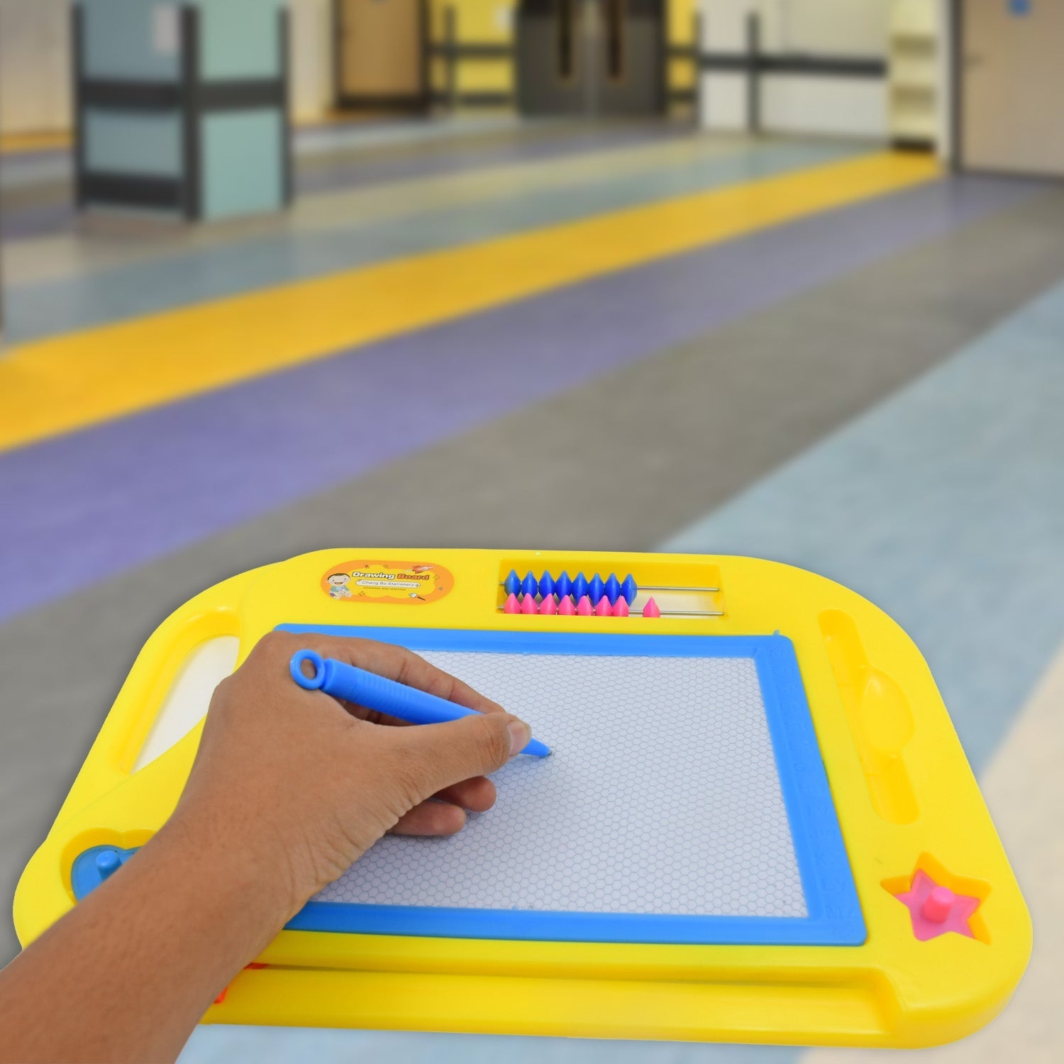 Magic Sketch Slate Board for Kids (1 Pc / 31 × 22 Cm) Variety Bazaar