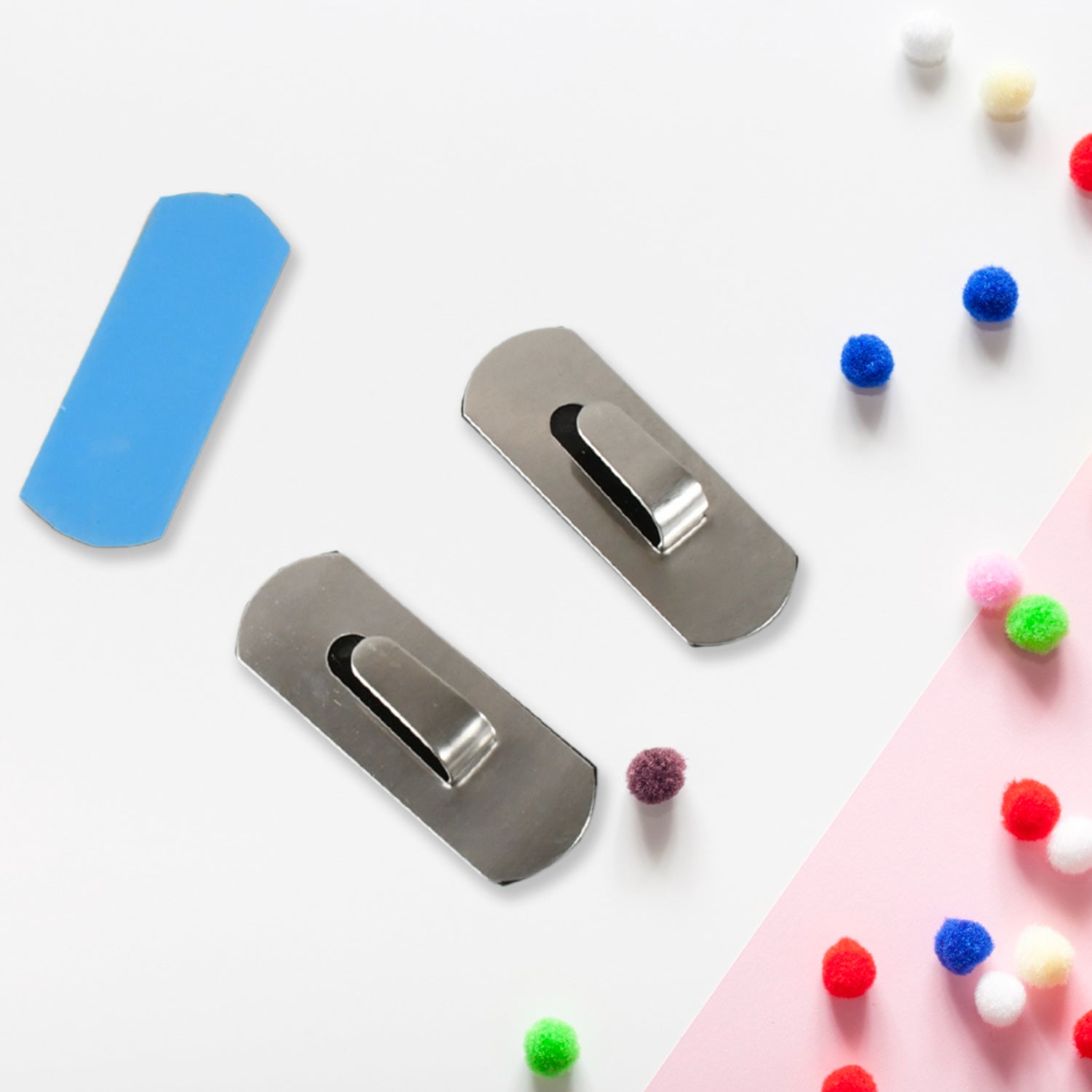 Heavy Duty Self-Adhesive Stainless Hooks – Waterproof for Robes, Coats & Towels Variety Bazaar