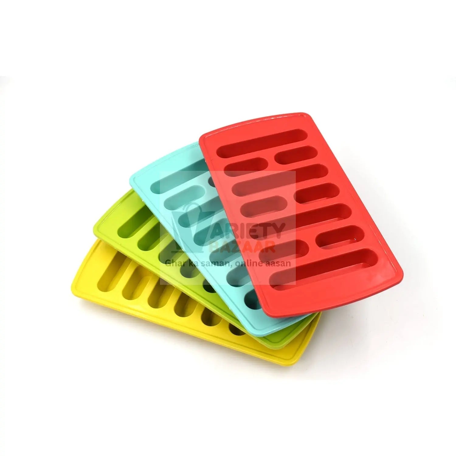 4-Piece Fancy Ice Tray – Versatile Household Ice Maker Variety Bazaar