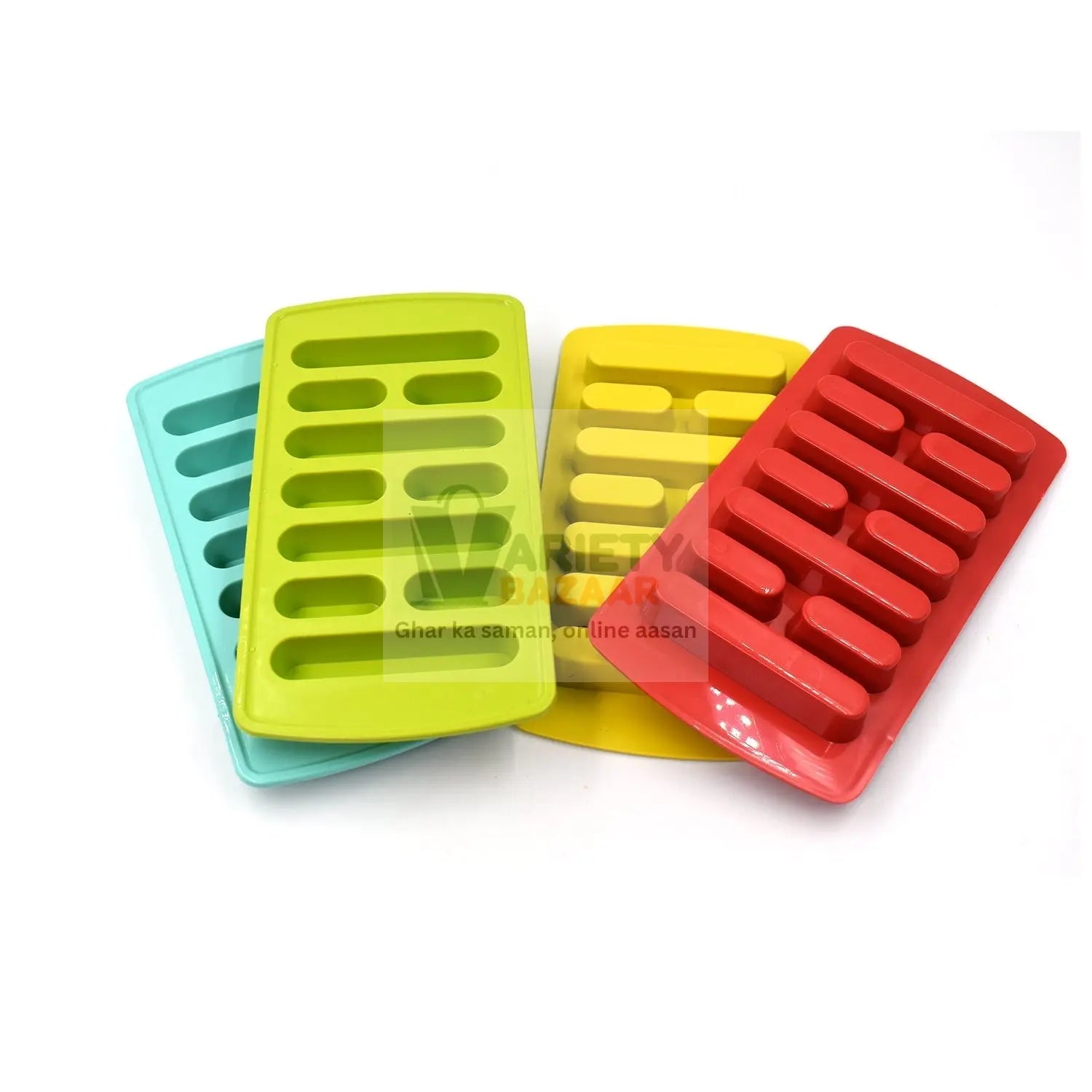 4-Piece Fancy Ice Tray – Versatile Household Ice Maker Variety Bazaar
