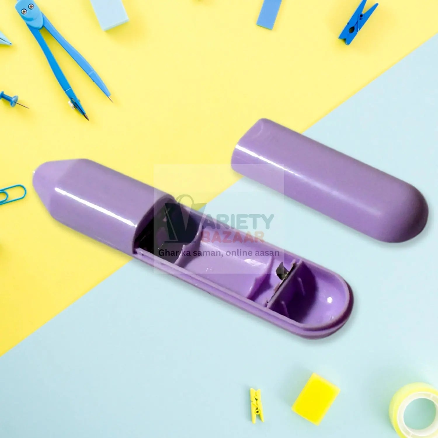 4189 Electric Eraser Kit Automatic Pencil Eraser Battery Operated with 10 Eraser Refills Suitable for use with Graphite Pencils Drawing Painting Sketching Drafting Supplies Stationery Child Gifts (Battery Not Included) Travel Sahayak