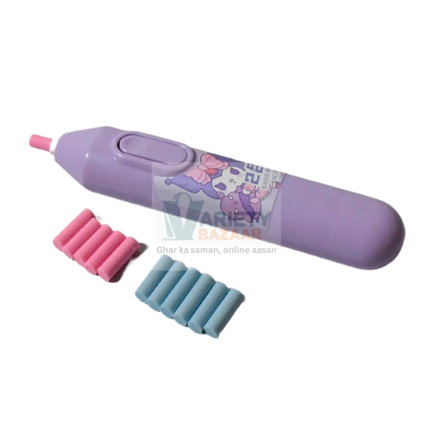 4189 Electric Eraser Kit Automatic Pencil Eraser Battery Operated with 10 Eraser Refills Suitable for use with Graphite Pencils Drawing Painting Sketching Drafting Supplies Stationery Child Gifts (Battery Not Included) Travel Sahayak