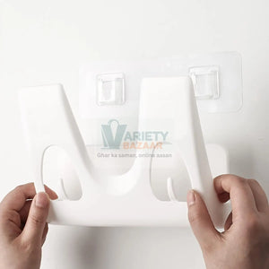 4304 Pot Lid Rack Wall Mounted Kitchen Organizer Multifunction Plate Dish Rack Shelf Pan Cover Stand Holder Punch Free Kitchen Rack Pot Lid Holder (1 Pc) Travel Sahayak