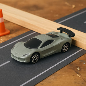 Metal Mini Car Toy, Free Wheel Toy Vehicle (Multicolor / 1 Pc) Variety Bazaar