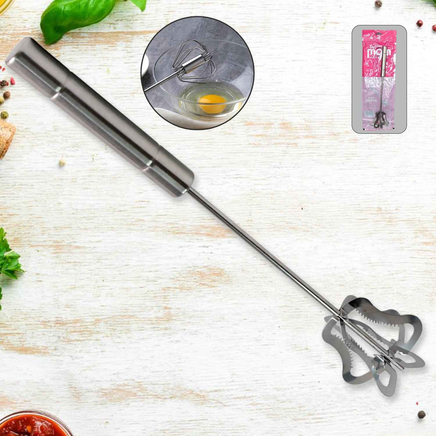 Supermom Handy Stainless Steel Churner