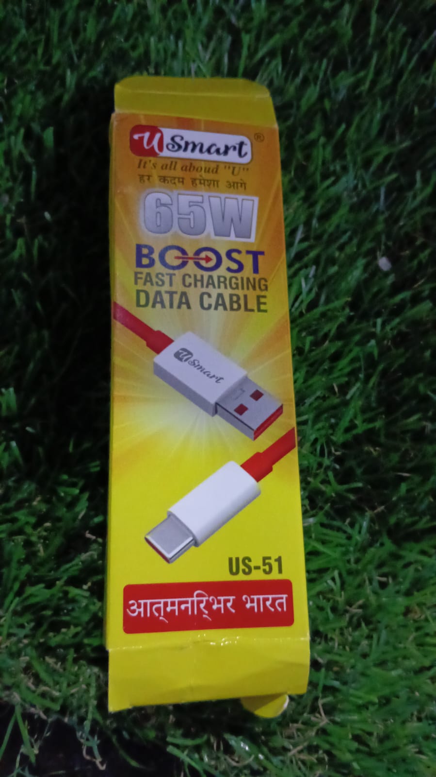 Type C data cable Fast Charging Data Cable (1000 MM / 65W / 1 Pc) Variety Bazaar