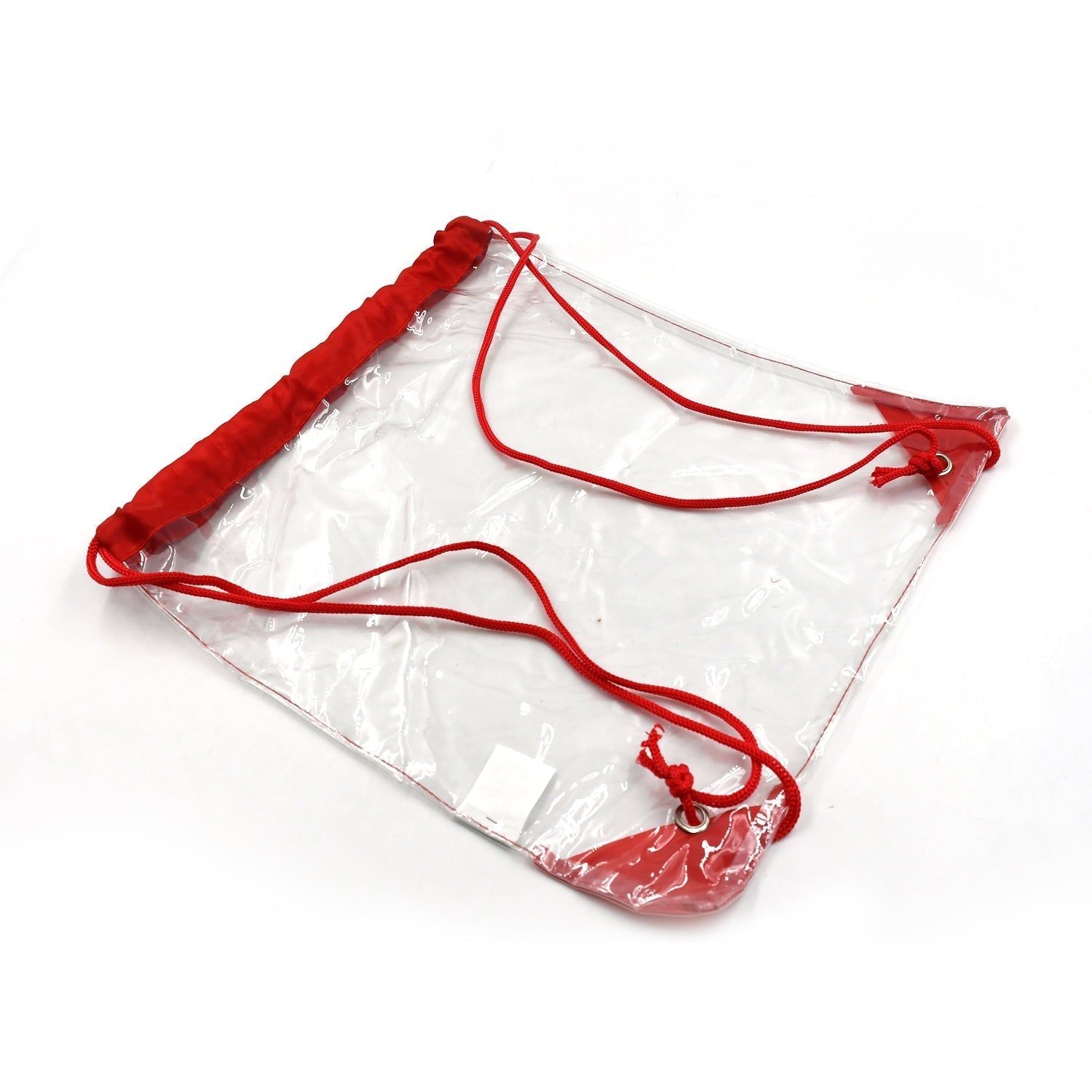 8005 Plastic Waterproof Pouch Transparent Stadium Bags Clear String Bag for Gym Concert Travel Beach Swimming Sport Travel Sahayak