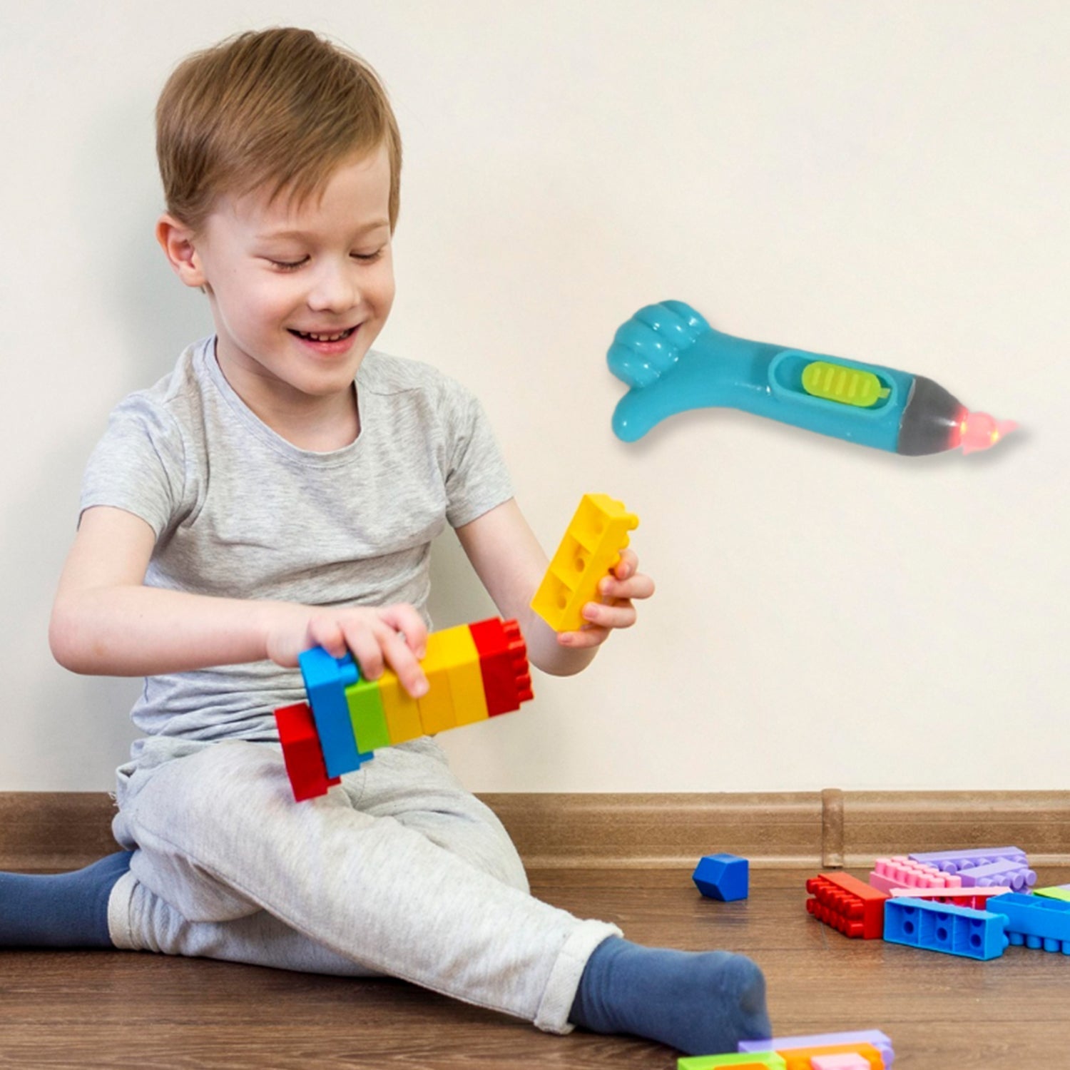 Thumb shaped light, lightning keychain, lightning toy, thumb shape LED light (30 Pcs Set) Variety Bazaar