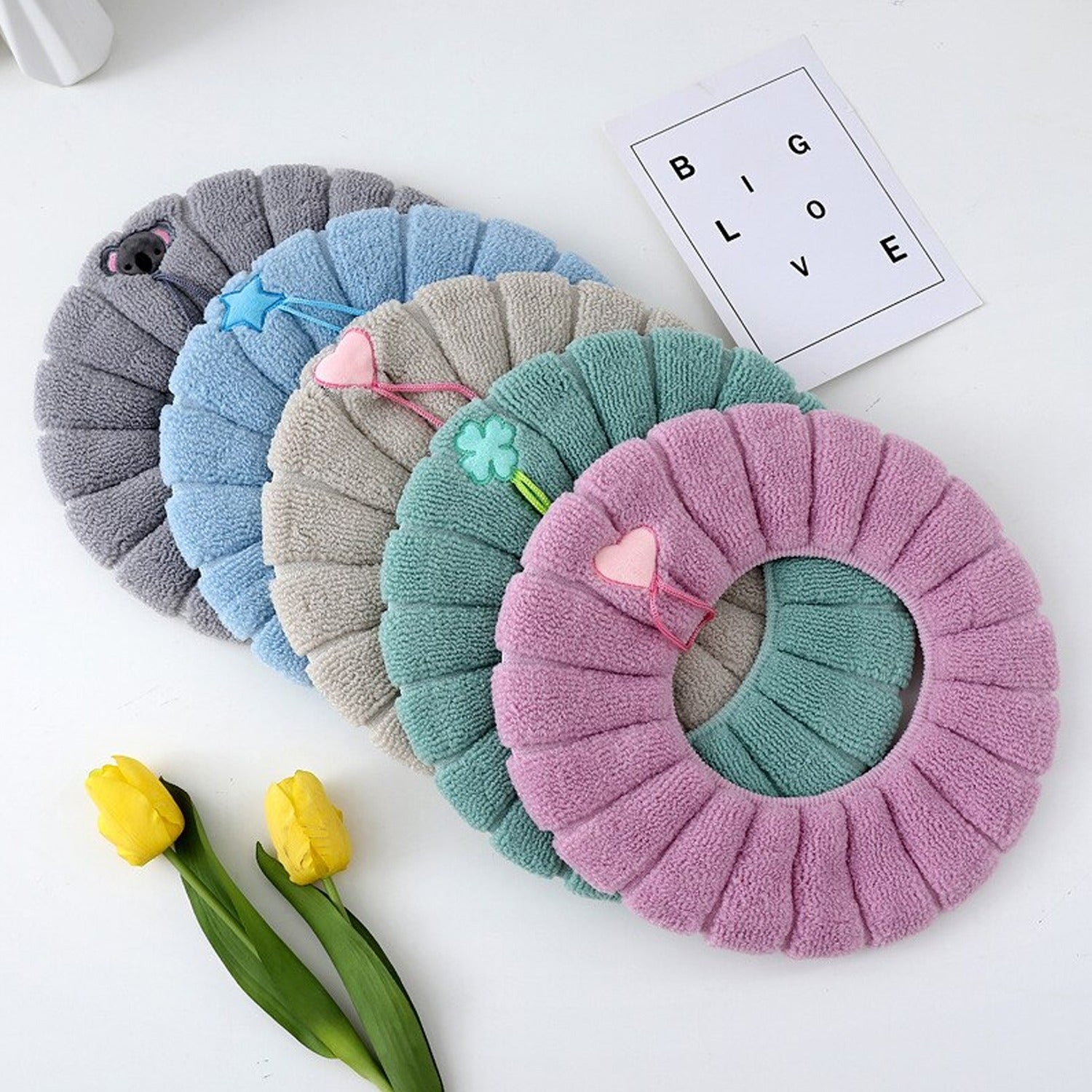 Winter Comfortable Soft Toilet Seat Mat Cover Cushion Plush Variety Bazaar