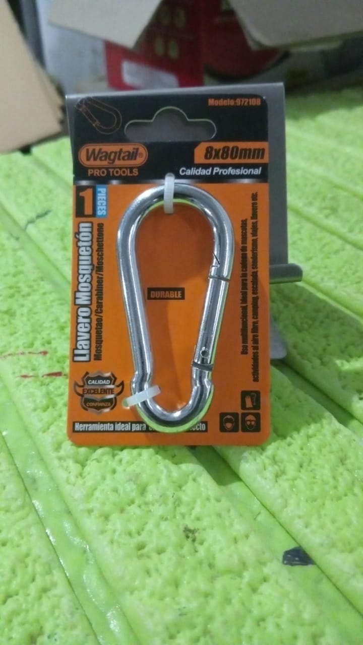 Stainless Steel Snap Hook (8×80 MM / 1 Pc) Variety Bazaar