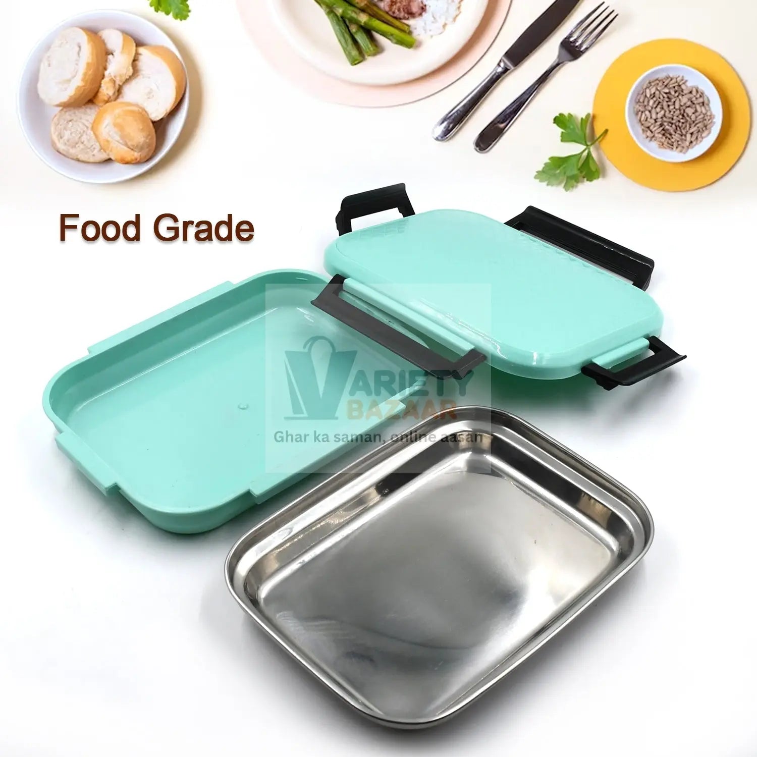 5367 Lunch Box Food Containers for School Vivid Insulated Lunch Bag Keep Fresh Delicate Leak-Proof Anti-Scalding BPA-Free Perfect for a Filling Lunch Outdoor Travel Sahayak