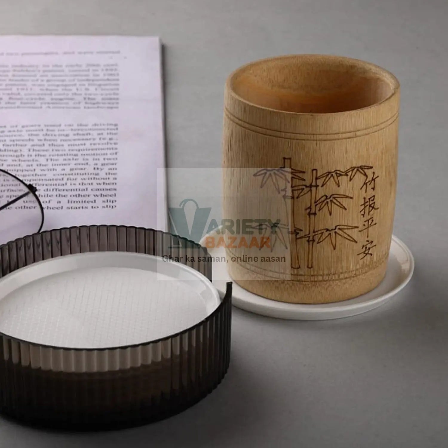 5513 Coasters Set of 6 Plastic Coasters Spill Protection for Table Desk Durable and Non Slip Plastic Coaster Fit Common Size Drinking Glass Coffee Cup Tea Cup Mug Travel Sahayak