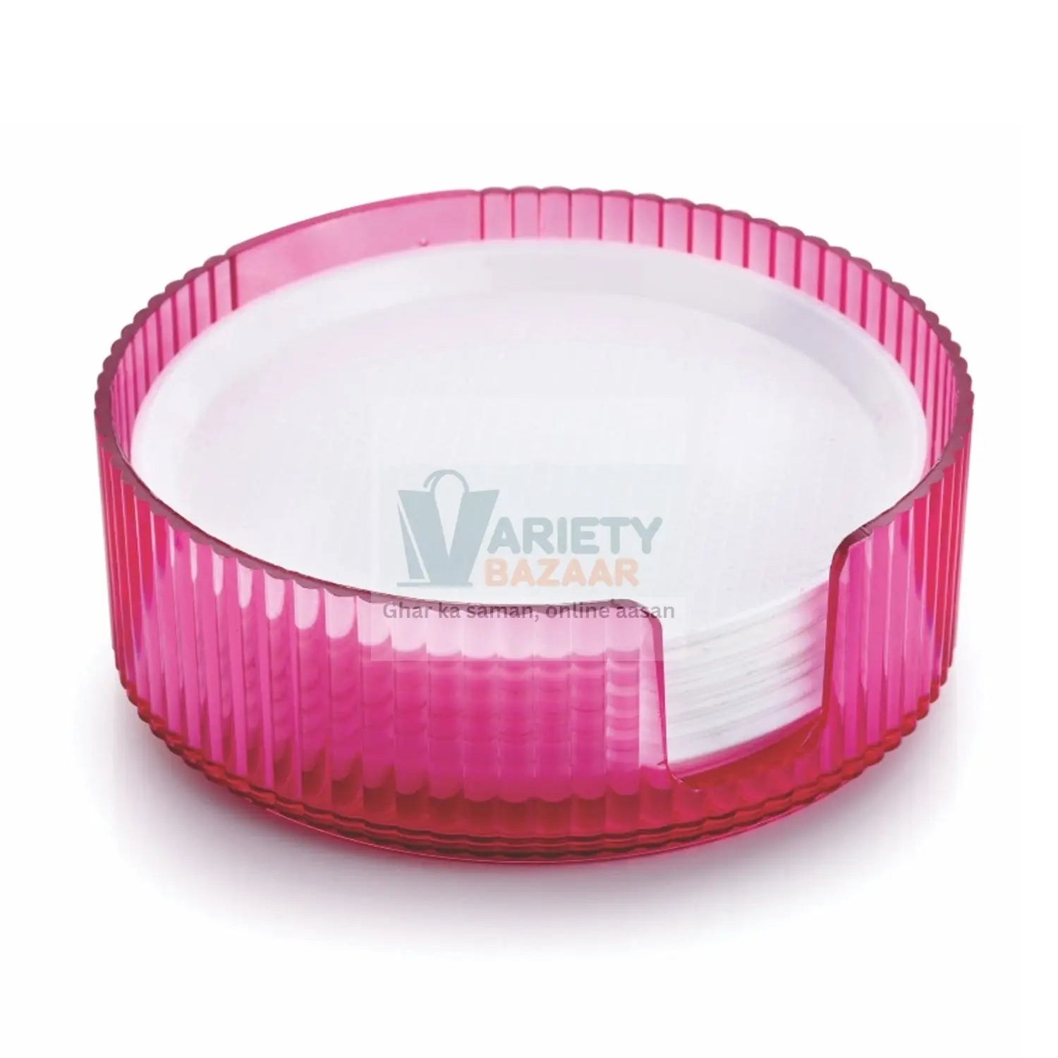 5513 Coasters Set of 6 Plastic Coasters Spill Protection for Table Desk Durable and Non Slip Plastic Coaster Fit Common Size Drinking Glass Coffee Cup Tea Cup Mug Travel Sahayak