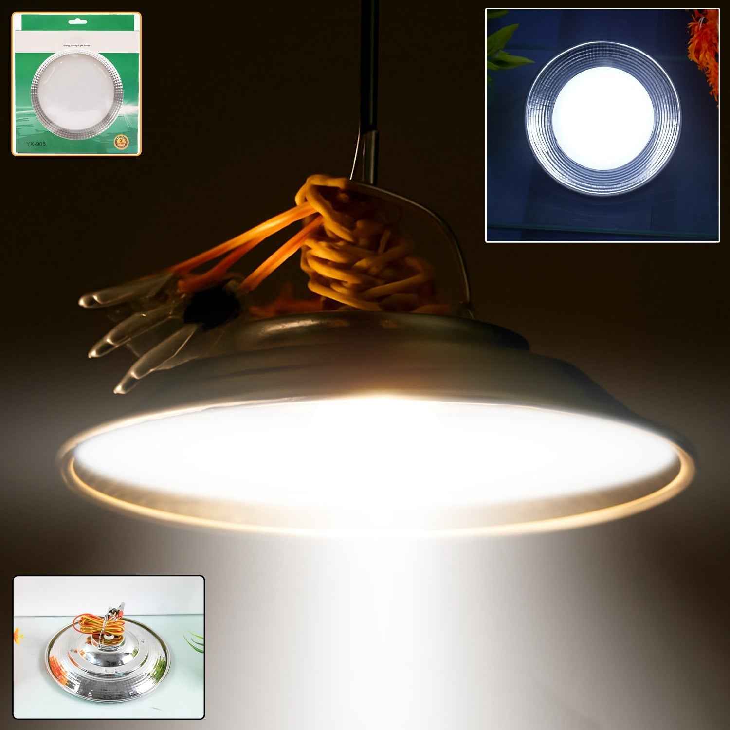 Rechargeable Hanging LED Light (1 Pc)