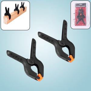 3 inch Heavy Duty Clips Clamp Spring Clamps Clip Fixture (2 Pc Set) Variety Bazaar