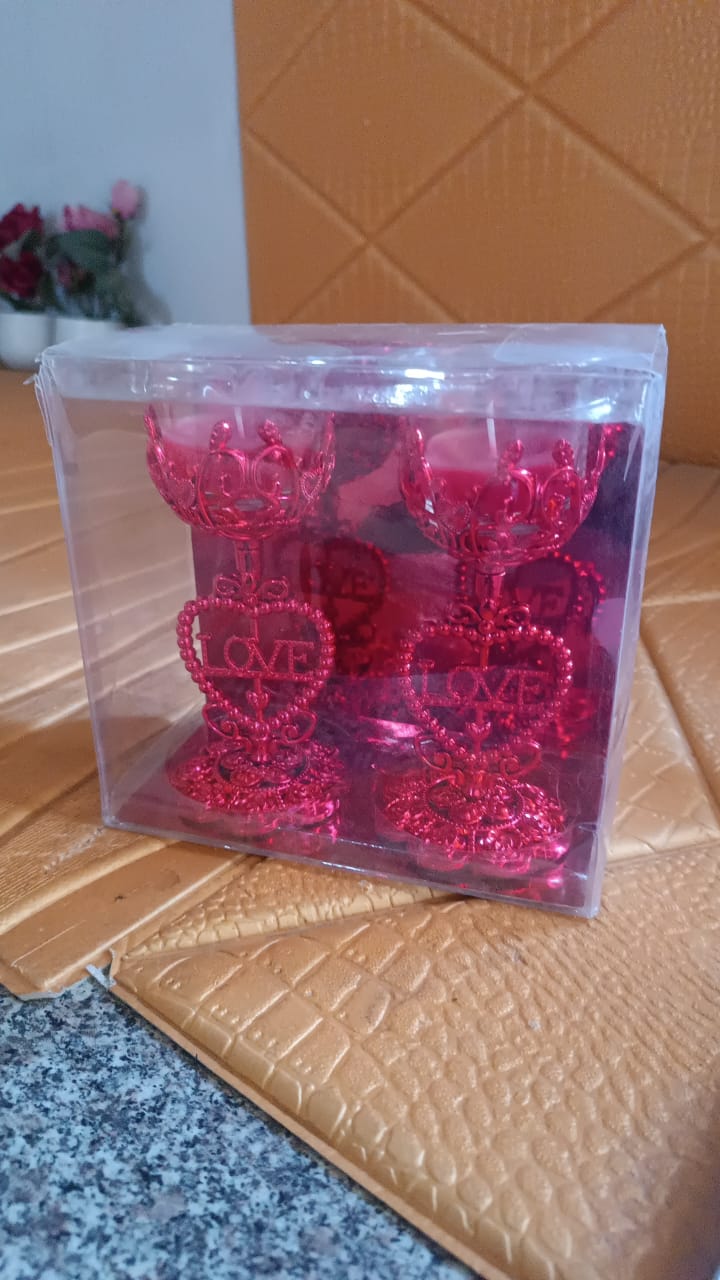 Tea Lights Holder Candle Stand (2 Pc Set) Variety Bazaar