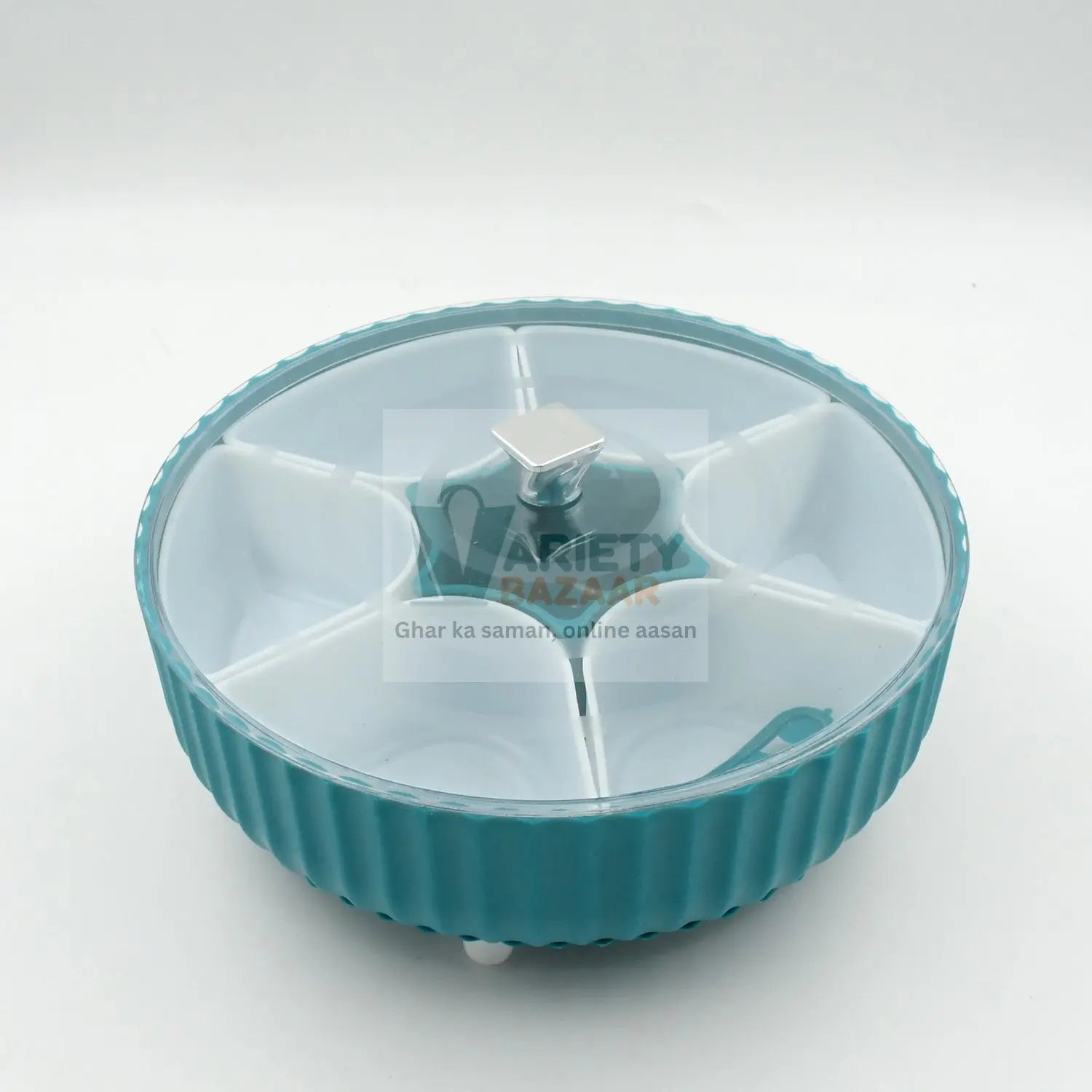 5811 360° Revolving Spice Box & Dry Fruit Box - Perfect for Kitchen Storage Travel Sahayak